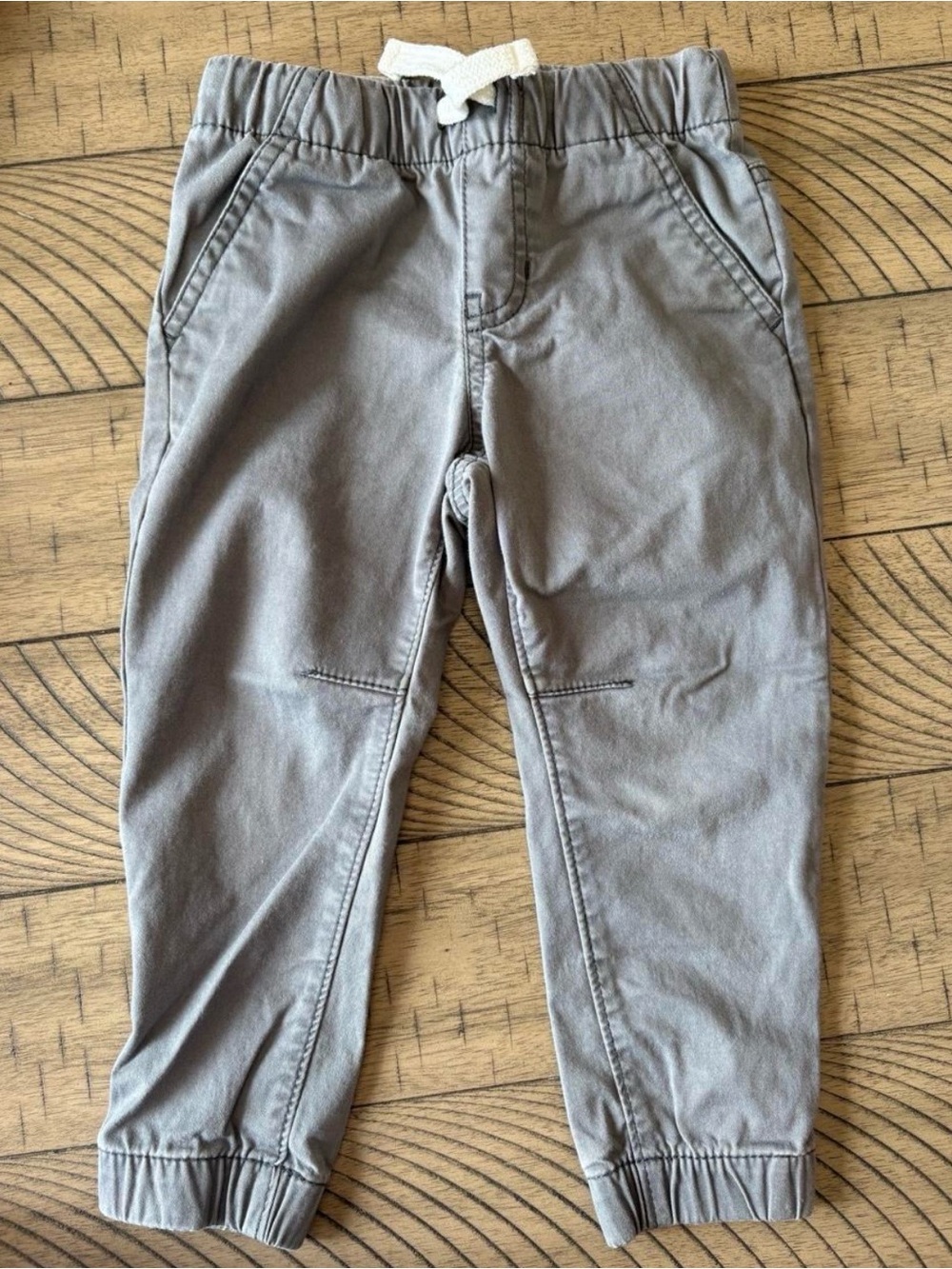 Cat & Jack Gray Elastic Waist Jogger Pants